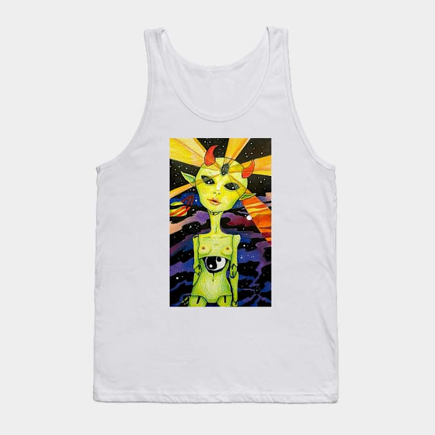 Alien Doll Tank Top by studio.143